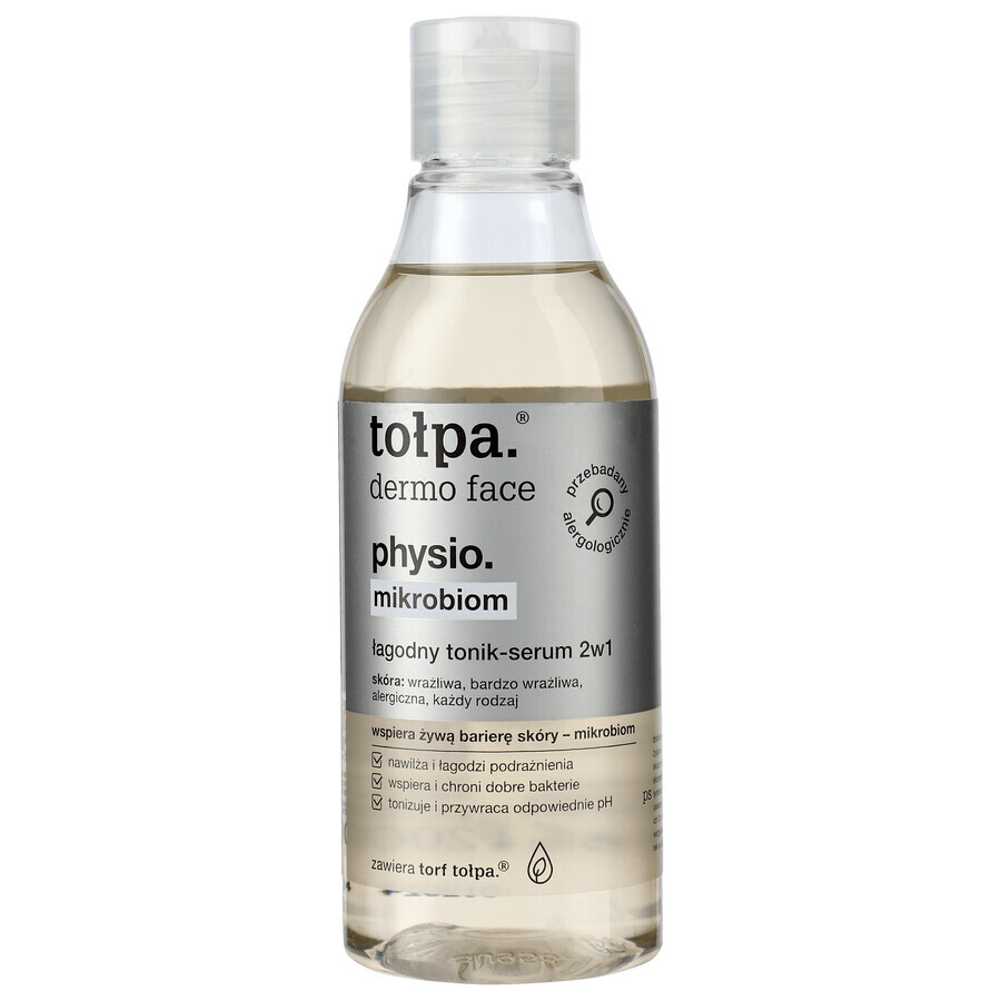 Tolpa Dermo Face Physio Mirkobiom, un delicato tonico-siero 2 in 1, 200 ml