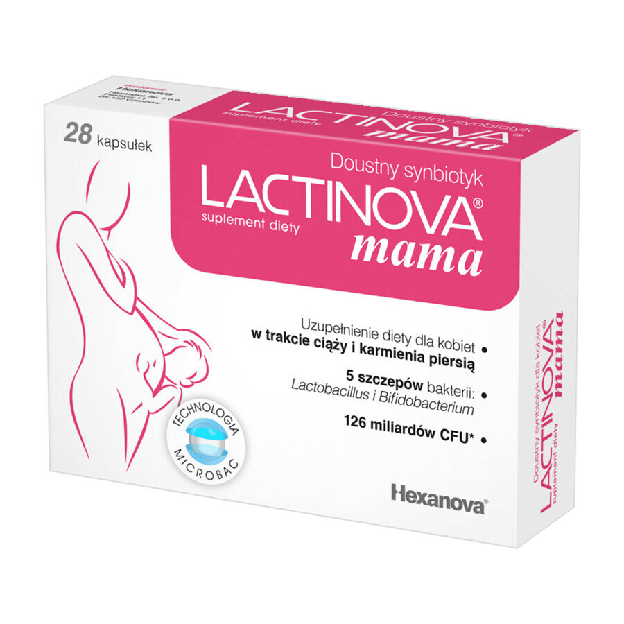 Lactinova Mama, 28 capsule