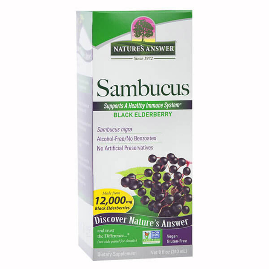 Nature's Answer Sambucus Original, sureau, 240 ml