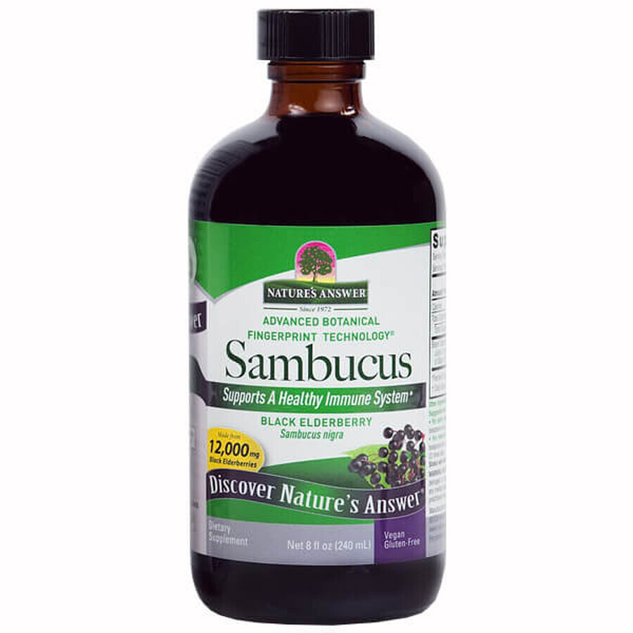 Nature's Answer Sambucus Original, sureau, 240 ml