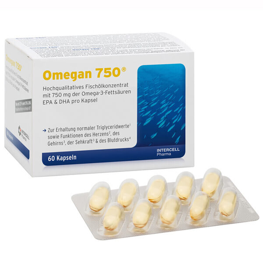 Mito-Pharma, Omegan 750, 60 capsule