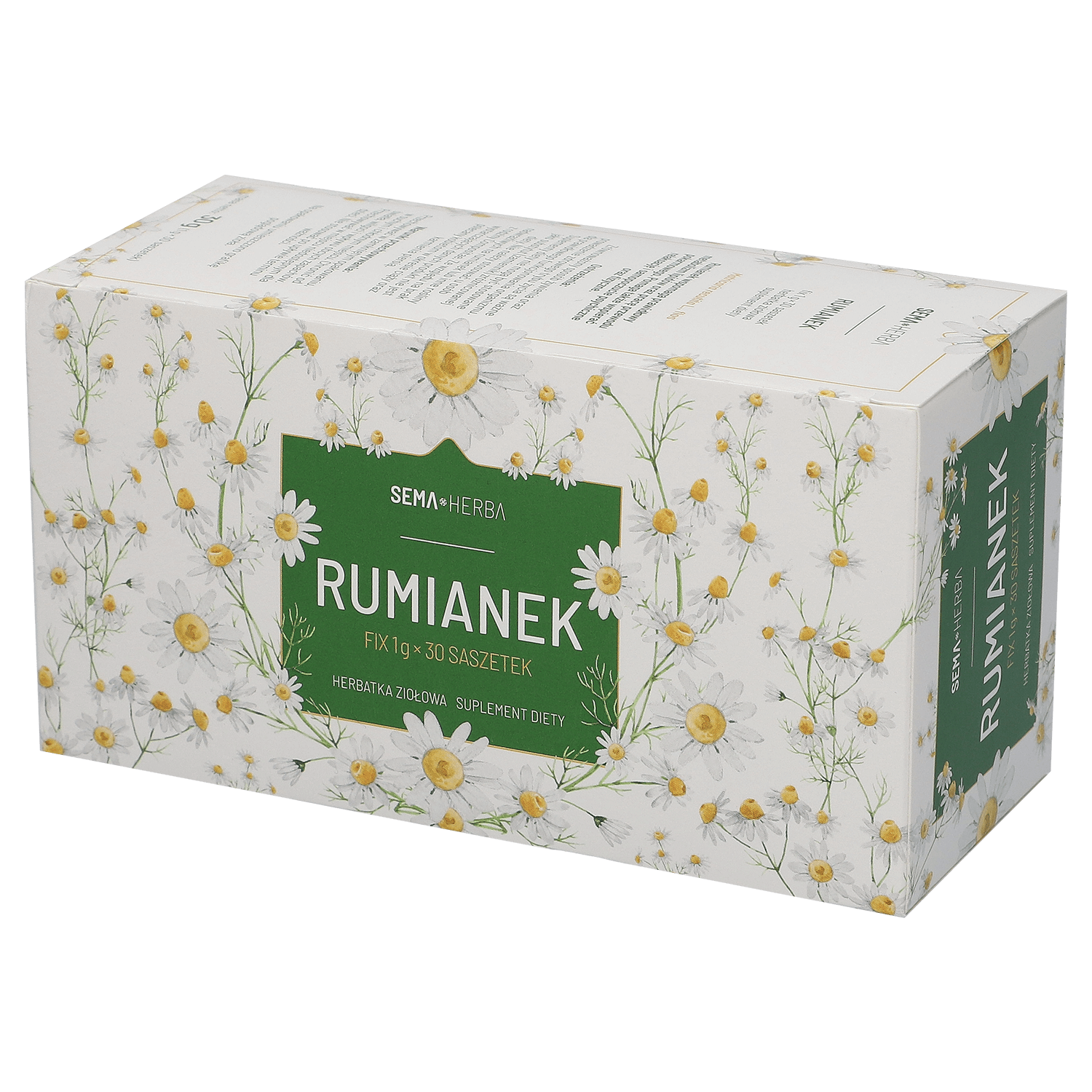 SEMA Herba Chamomile Fix, 1 g x 30 pliculețe