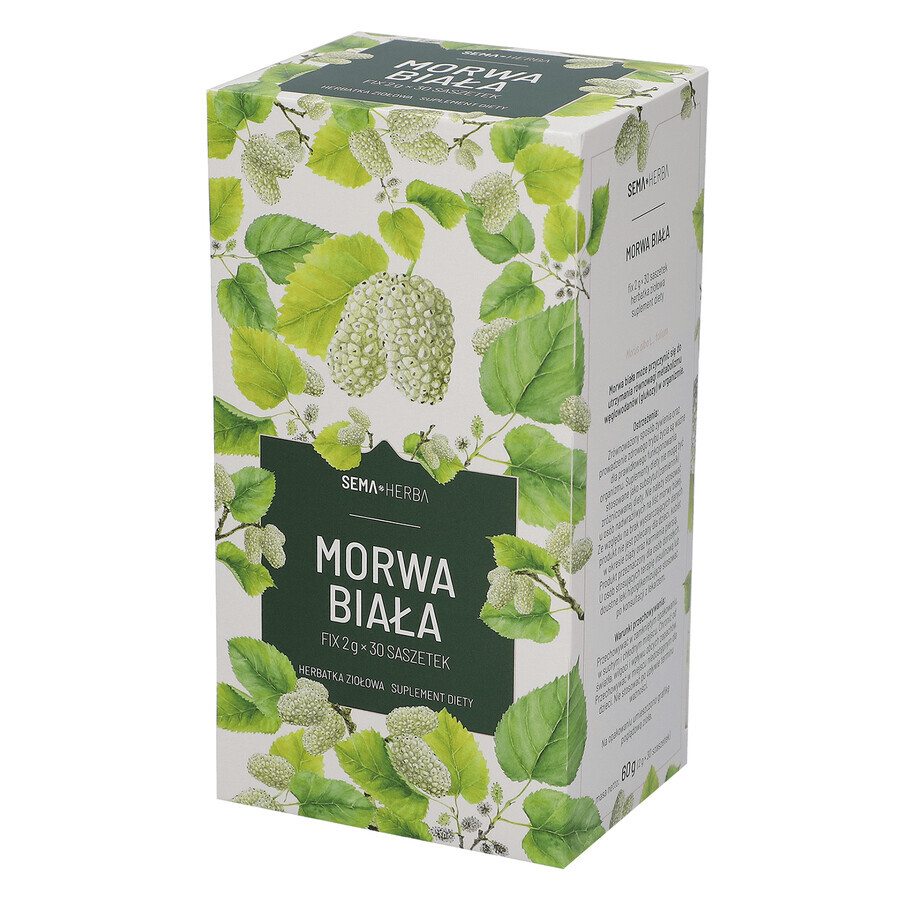 SEMA Herba White Mulberry Fix, 2 g x 30 pliculețe