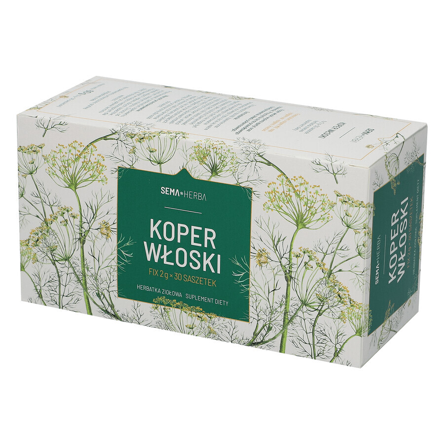 SEMA Herba Fennel Fix, 2 g x 30 pliculețe