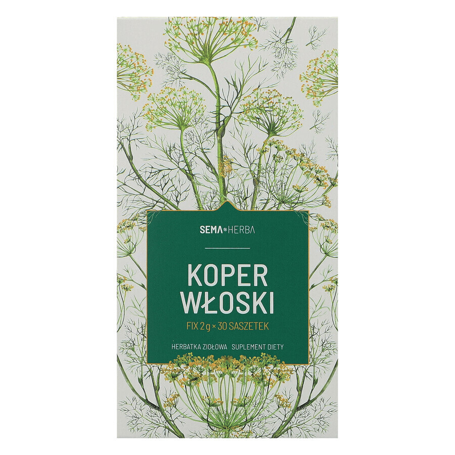 SEMA Herba Fennel Fix, 2 g x 30 pliculețe