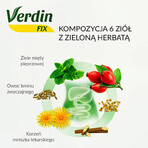 Verdin Fix cu ceai verde, 20 pliculețe