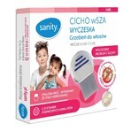 Sanity Quiet Lice, peine antipiojos, peine para el cabello contra los piojos, 1 pieza