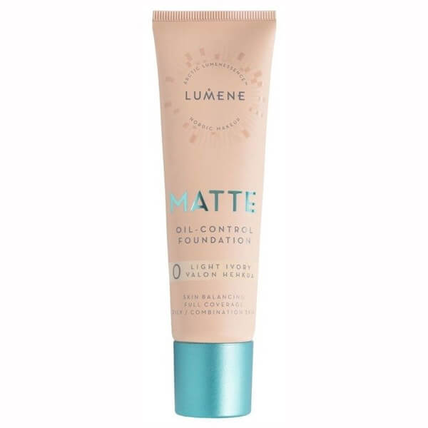 Lumene Matte, fond de ten matifiant, Nr. 0, Light Ivory, 30 ml