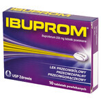 Ibuprom 200 mg, 10 comprimate filmate