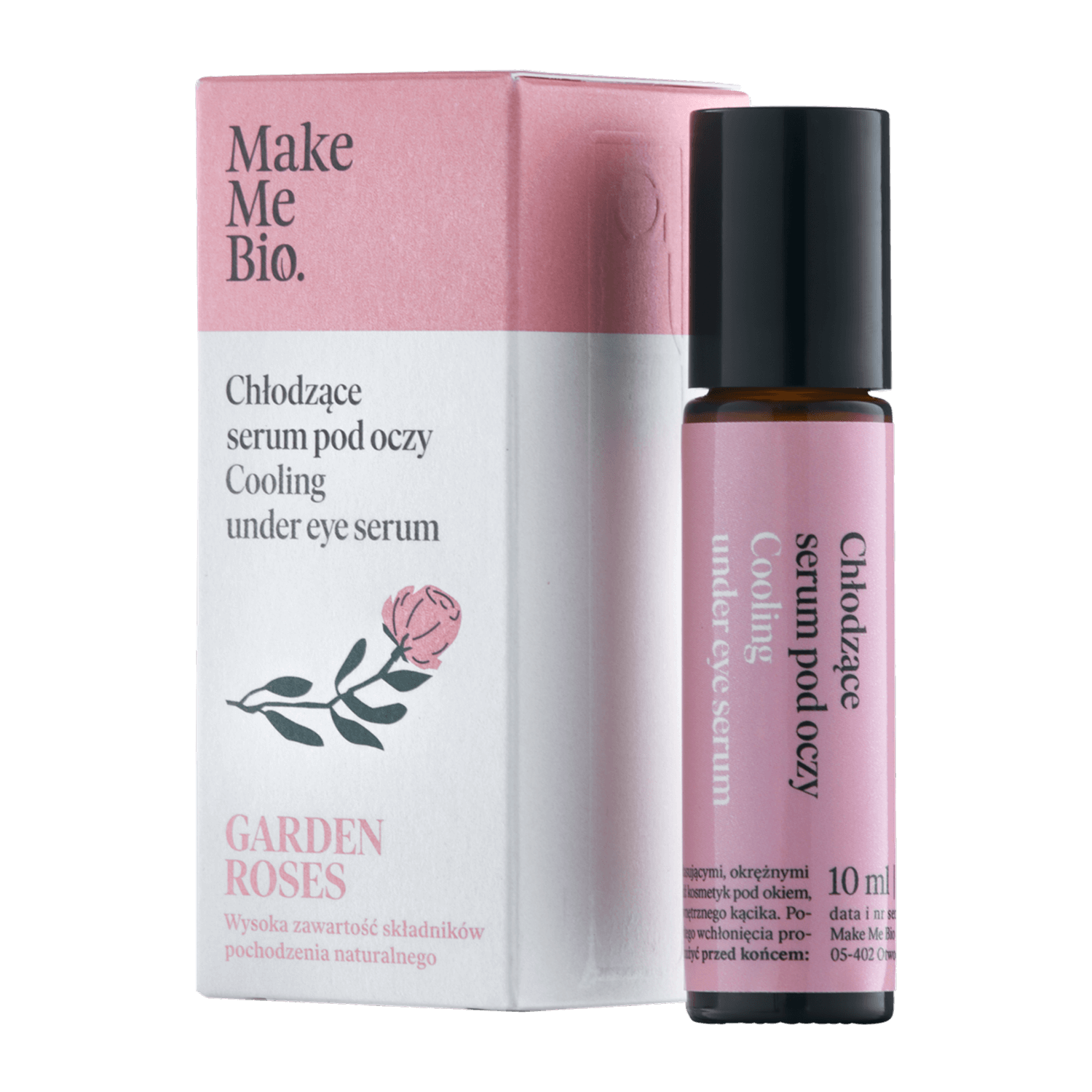 Make Me Bio Garden Roses, ser răcoritor pentru ochi, role, 10 ml