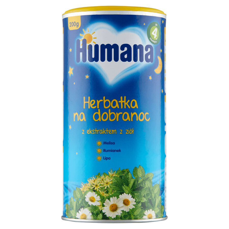 Humana Bedtime Tea, granulat, după 4 luni, 200 g