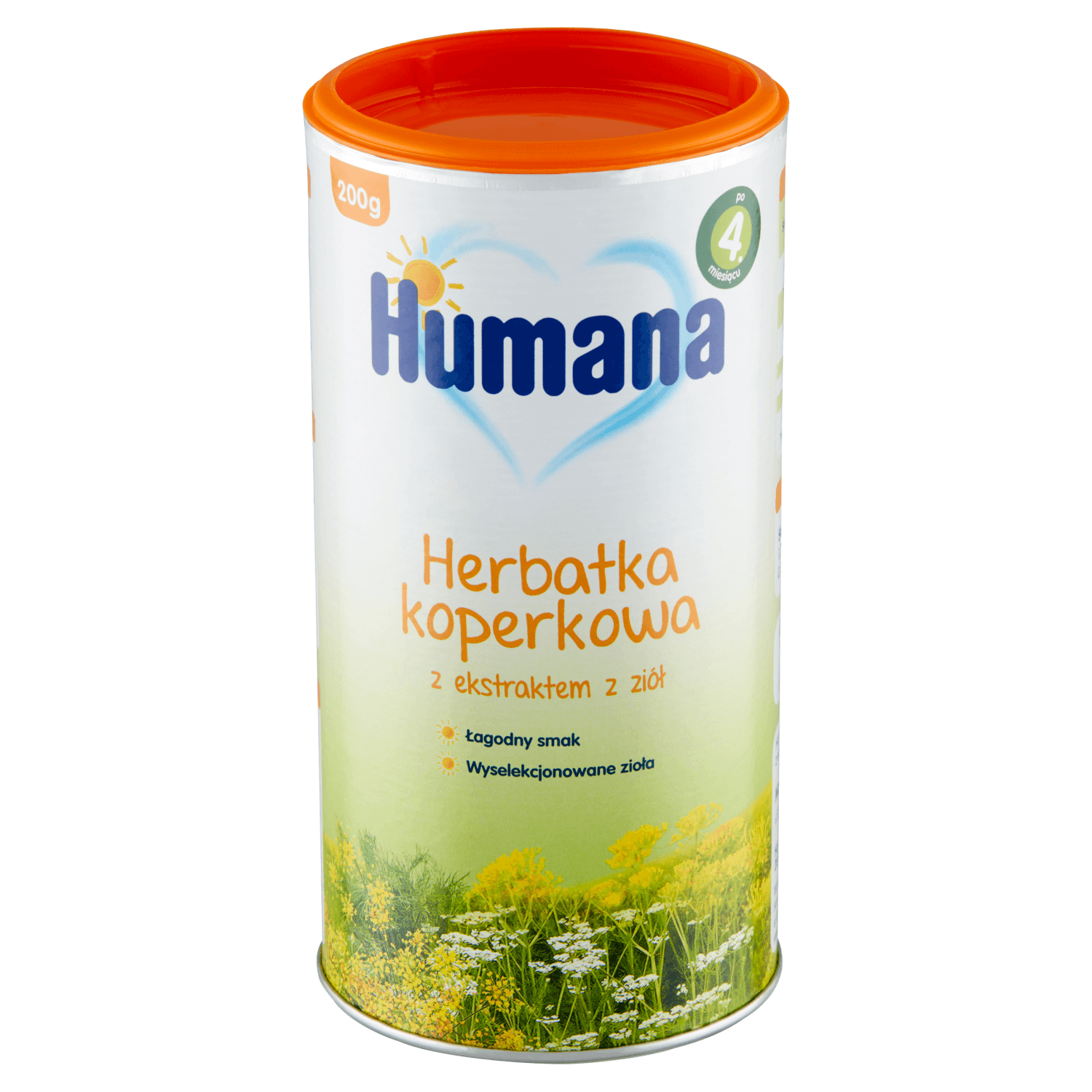 Humana Dill Tea, granulat, după 4 luni, 200 g