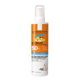 La Roche-Posay Anthelios Dermo-Pediatrics, spray protettivo invisibile per bambini, SPF 50+, 200 ml