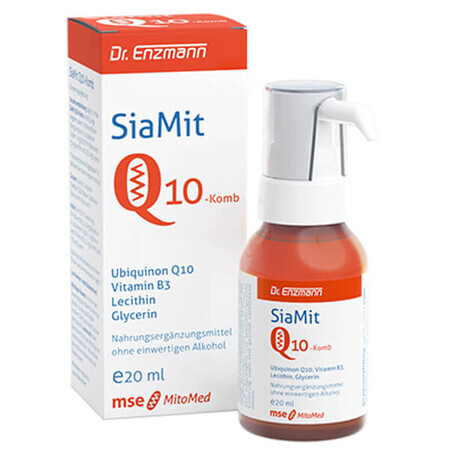 Mito-Pharma, SiaMit Q10 Komb, 20 ml