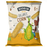 Biobim Natural Corn Crisps Bio, după 6 luni, 15 g