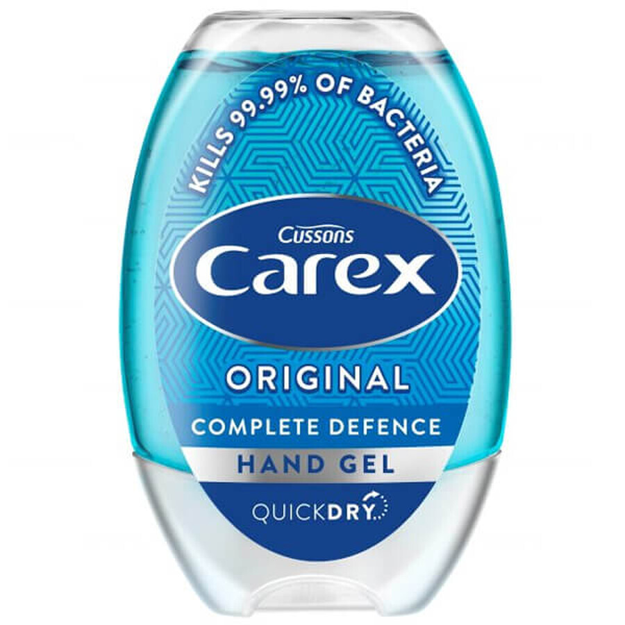 Carex Original, gel de mâini antibacterian, fără clătire, 50 ml