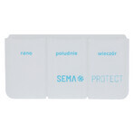 SEMA Protect, cutie de medicamente de zi, 3 camere