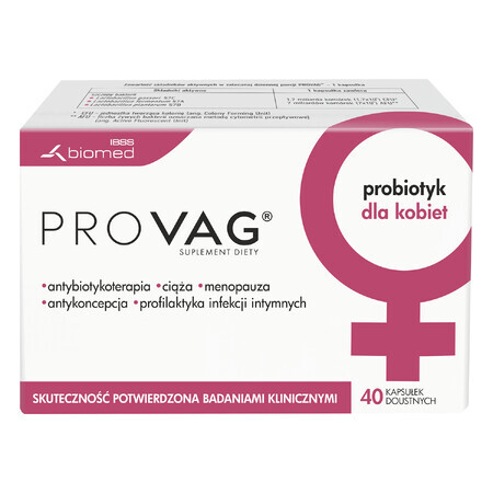 Provag, 40 capsule orale