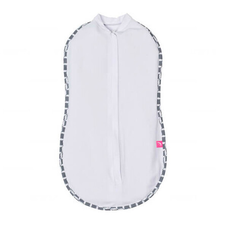 Motherhood, Zip and Swaddle wrap, mărimea 1 (2,5-5 kg), clasic gri, 1 buc