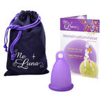 MeLuna, cupă menstruală, mărimea M, violet, Classic, 1 buc