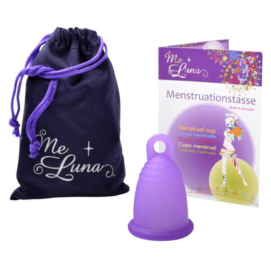 MeLuna, cupă menstruală, mărimea M, violet, Classic, 1 buc