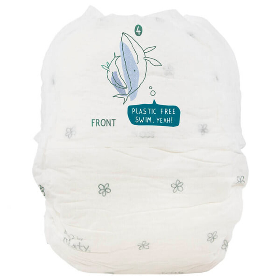 Eco By Naty, scutece mărimea 4, 8-15 kg, 22 buc