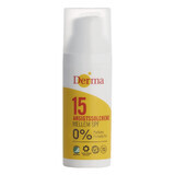 Derma Sun, cremă solară pentru față SPF 15, 50 ml