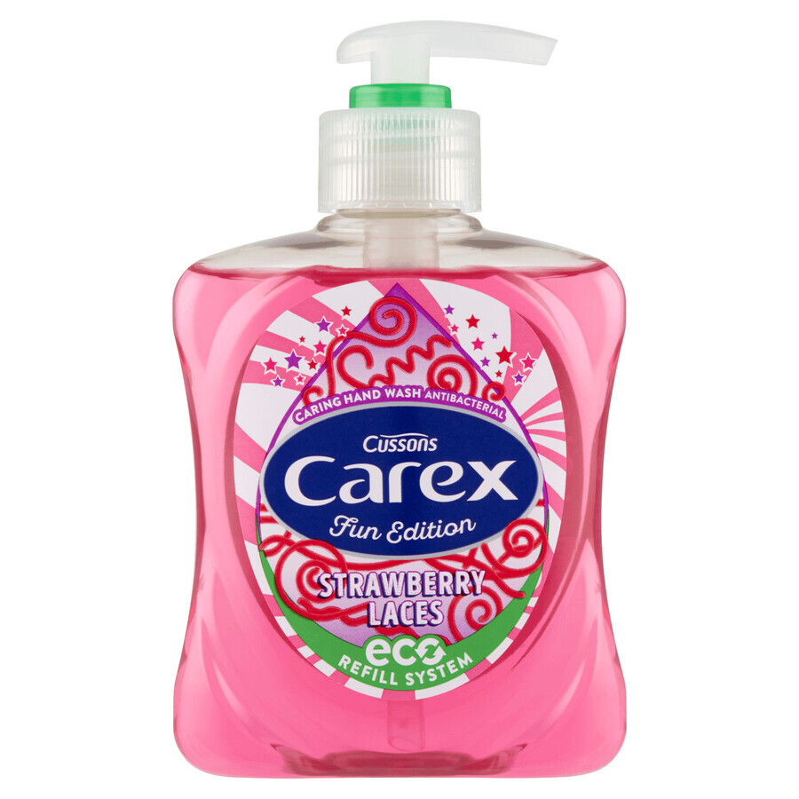 Carex Kids, Săpun antibacterian de căpșuni, de la 3 ani, 250 ml