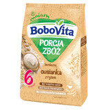 BoboVita Porcja Zbóż Fulgi de ovăz cu orez, fără lapte, fără zahăr adăugat, după 6 luni, 170 g