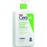 CeraVe, moisturizing emulsion with ceramides for washing, normal and dry skin, 1000 ml