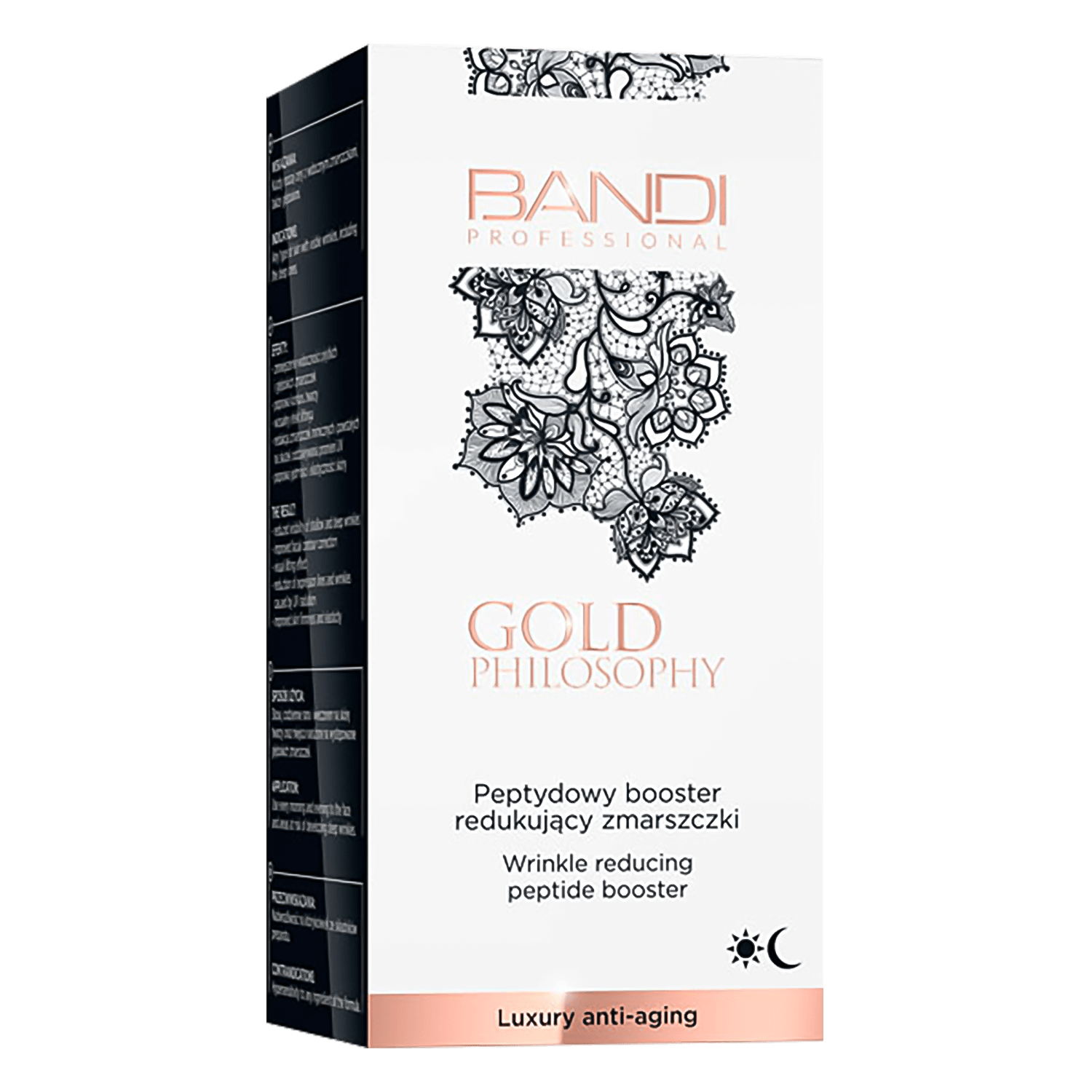 Bandi Gold Philosophy, amplificator peptidic de reducere a ridurilor, 30 ml