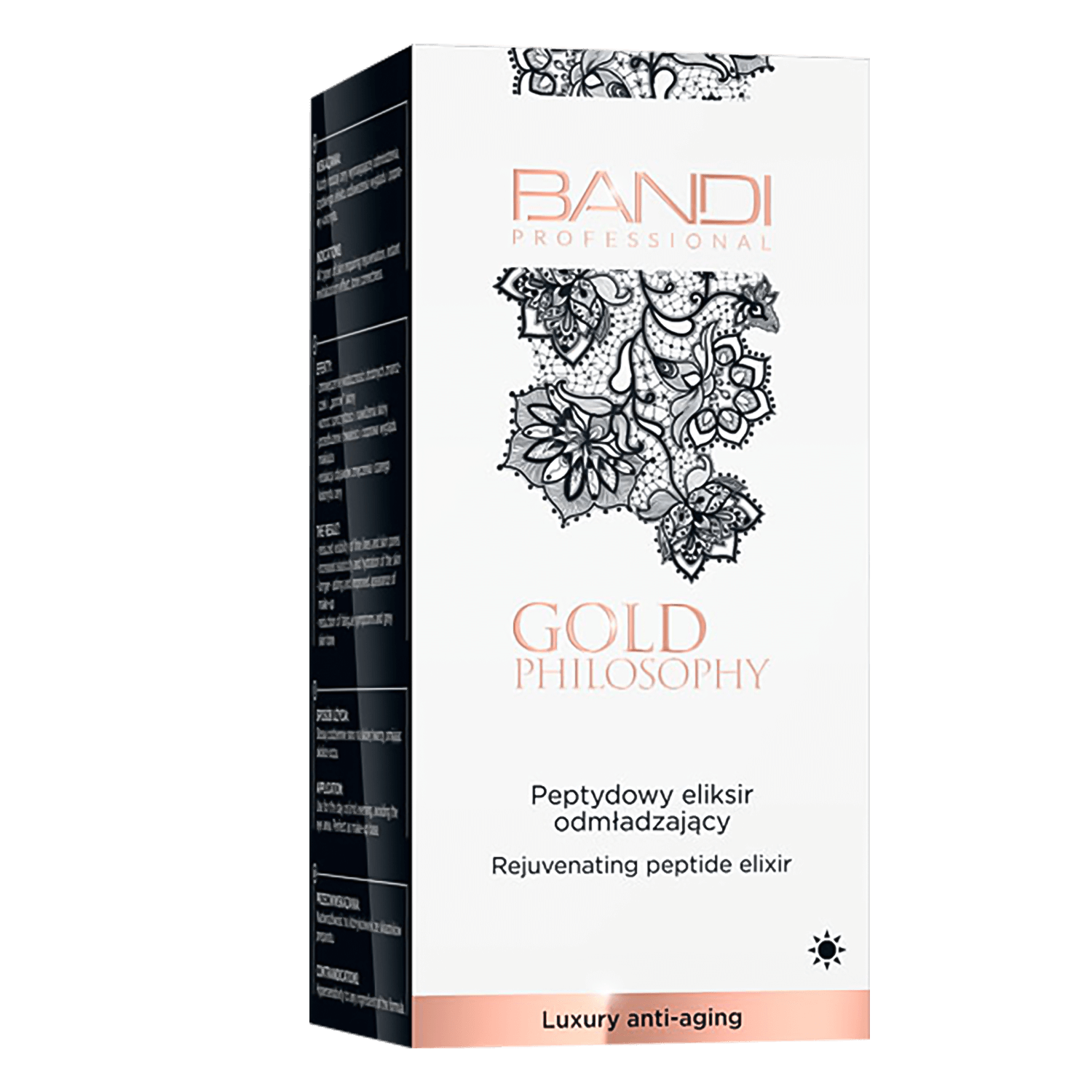 Bandi Gold Philosophy, elixir peptidic de întinerire, 30 ml