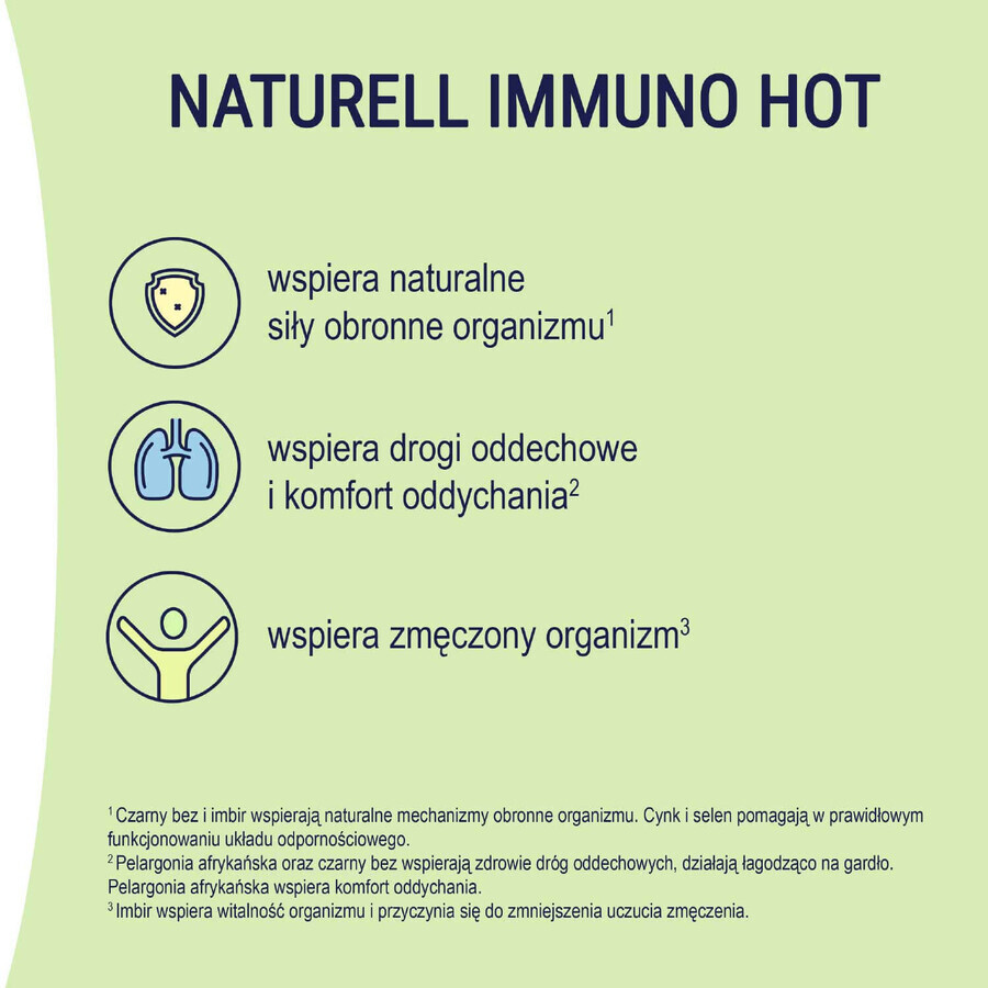 Naturell Immuno Hot, 10 sachets