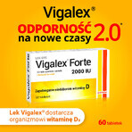 Vigalex Forte 2000 IU, 60 comprimés