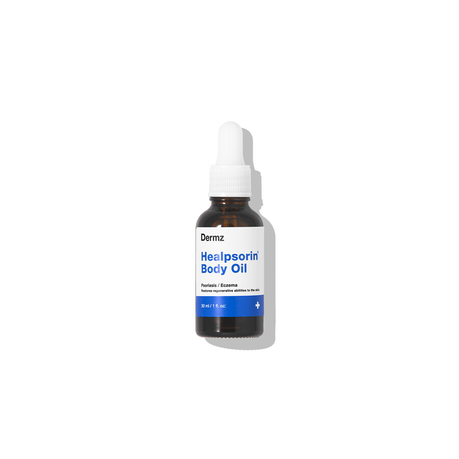 Healpsorin, hennepolie voor lichaam en gezicht bij psoriasis en atopische dermatitis, 30 ml