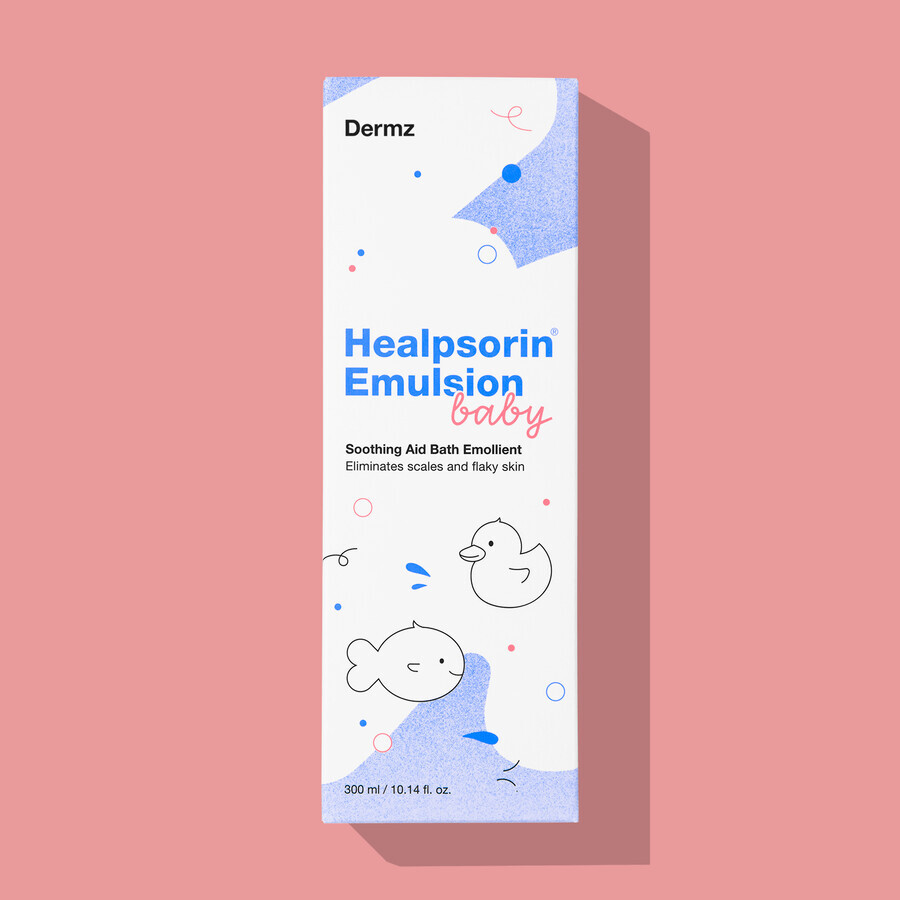 Healpsorin Baby, emulsie emolientă pentru mătreață, 300ml