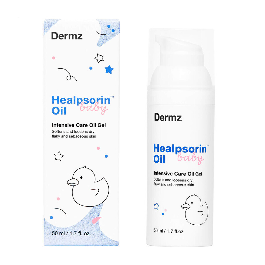 Healpsorin Baby, ulei gel pentru pălării, 50 ml