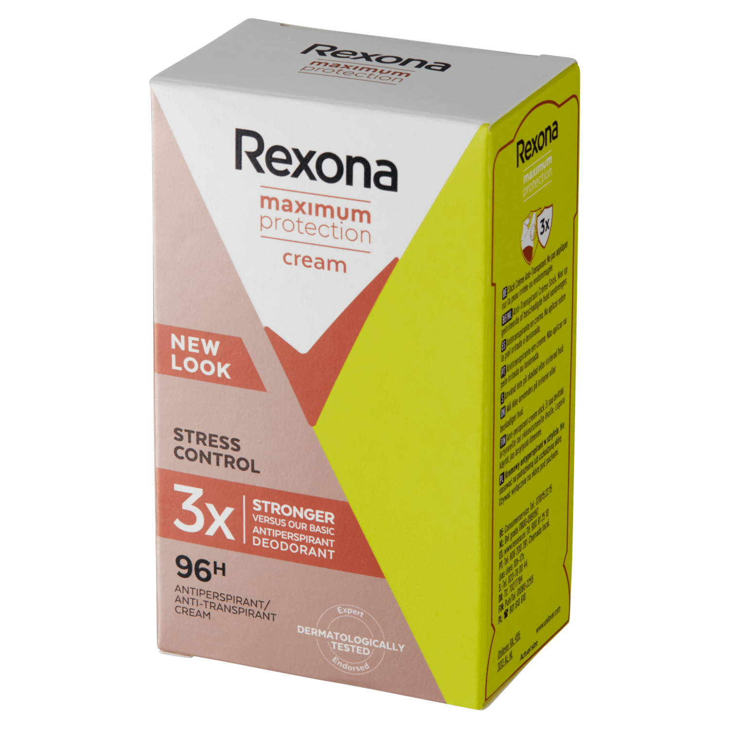 Rexona Maximum Protection, antiperspirant stick cremos, Stress Control, 45 ml