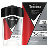 Rexona Men Maximum Protection, crème antiperspirante en stick, Intense Sport, 45 ml