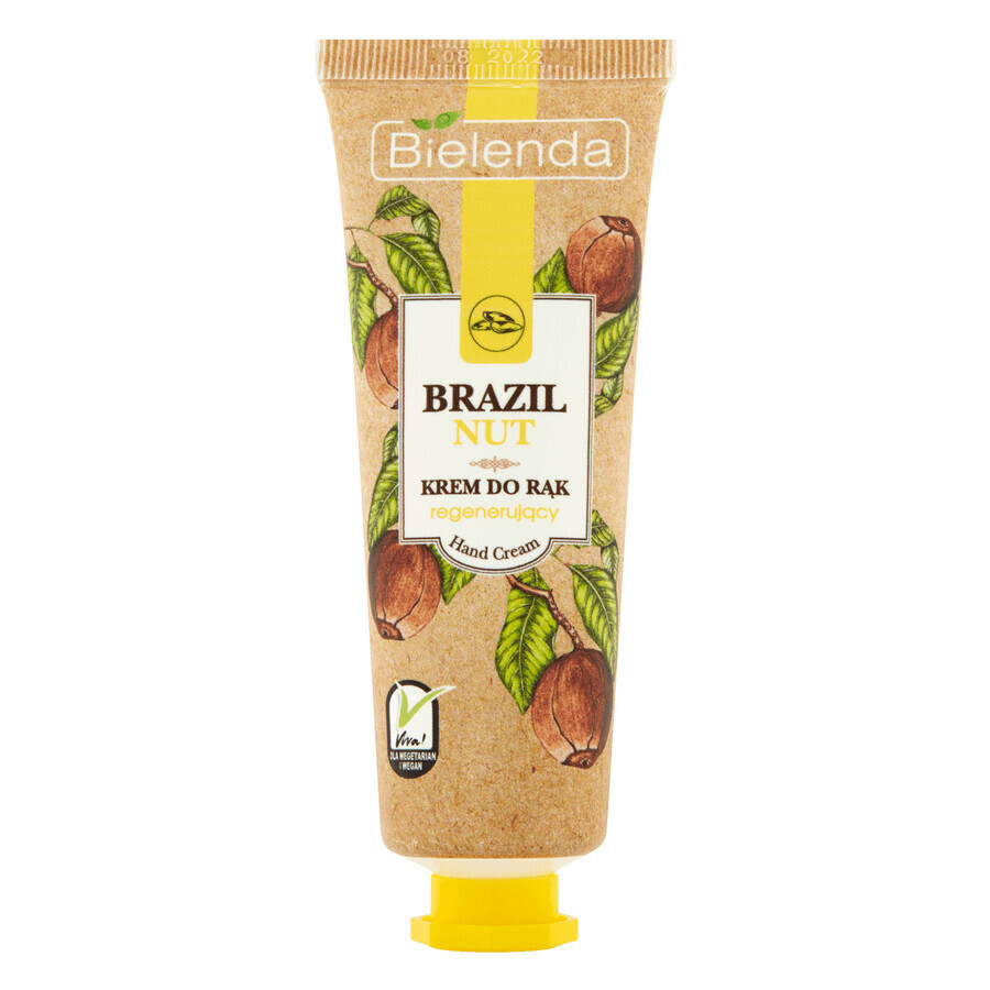 Bielenda Hand Cream, crème régénérante pour les mains, noix du Brésil, 50 ml