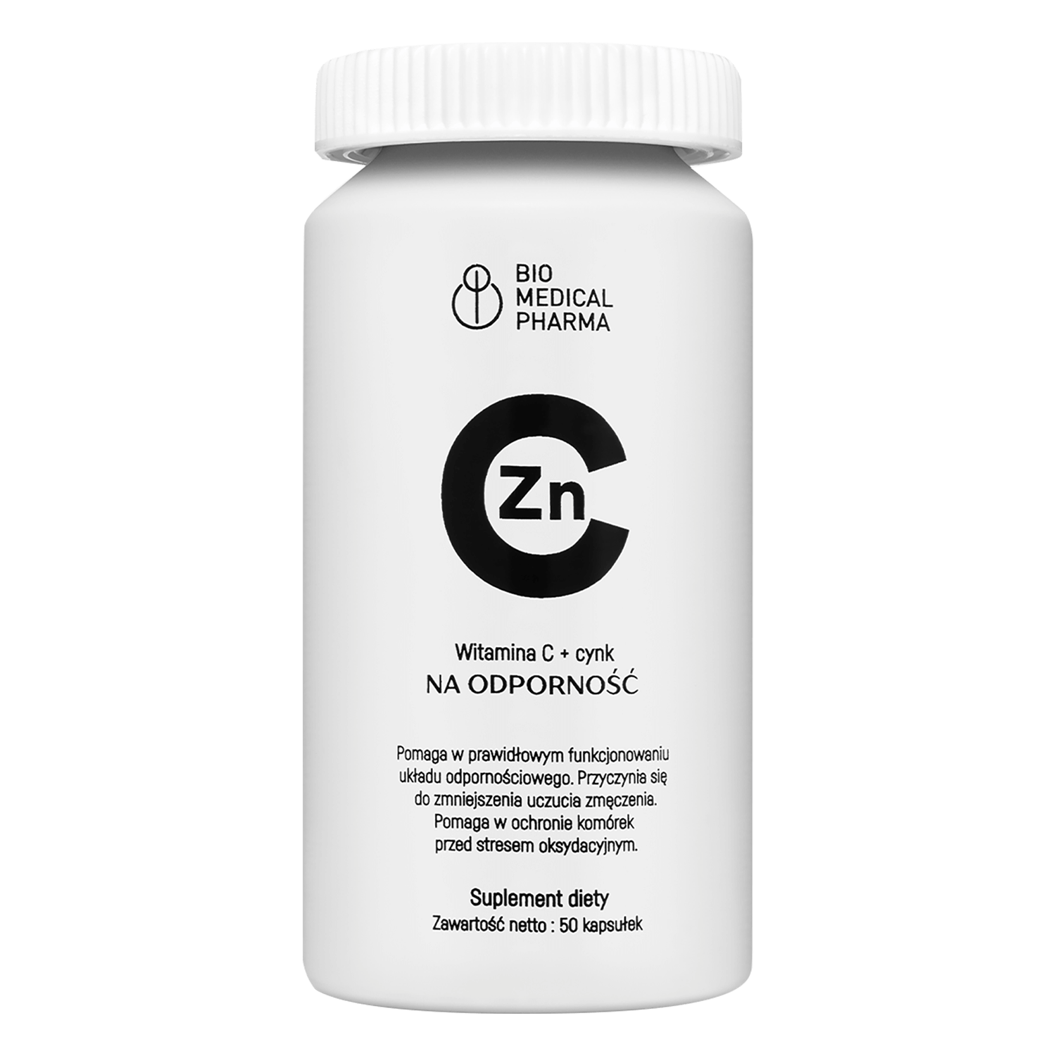 Vitamina C + Zinc, 50 capsule