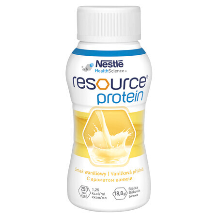 Resource Protein, saveur vanille, 4 x 200 ml