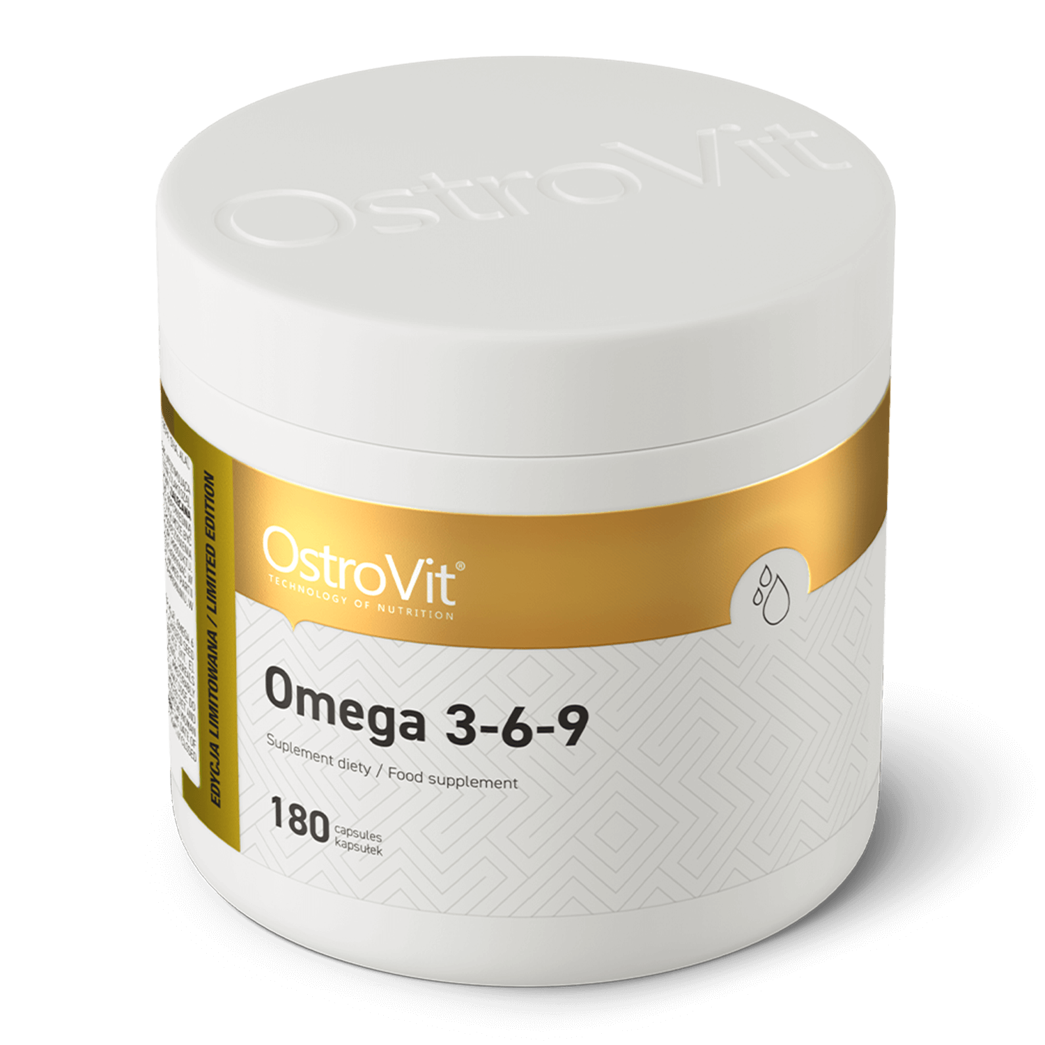 OstroVit Omega 3-6-9, 180 capsule