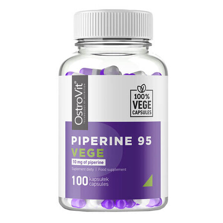 OstroVit Piperina 95 Vege, 100 capsule