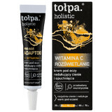 Tolpa Holistic Pro Age, cremă de ochi pentru reducerea cearcănelor și a cearcănelor, adaptogen + vitamina C, 10 ml