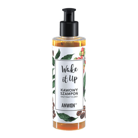 Anwen Wake It Up, șampon cu enzime de cafea, 200 ml