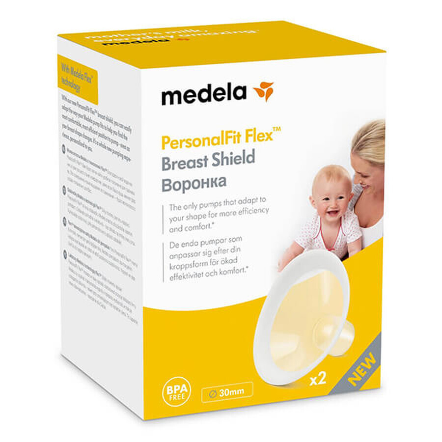 Medela PersonalFit Flex, pâlnie, dimensiune XL 30 mm, 2 bucăți