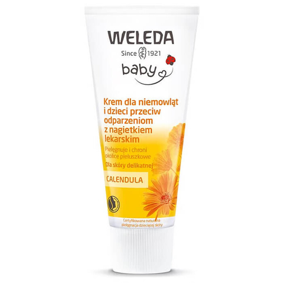 Weleda Calendula, cremă anti-ardere cu calendula, piele sensibilă, 75 ml