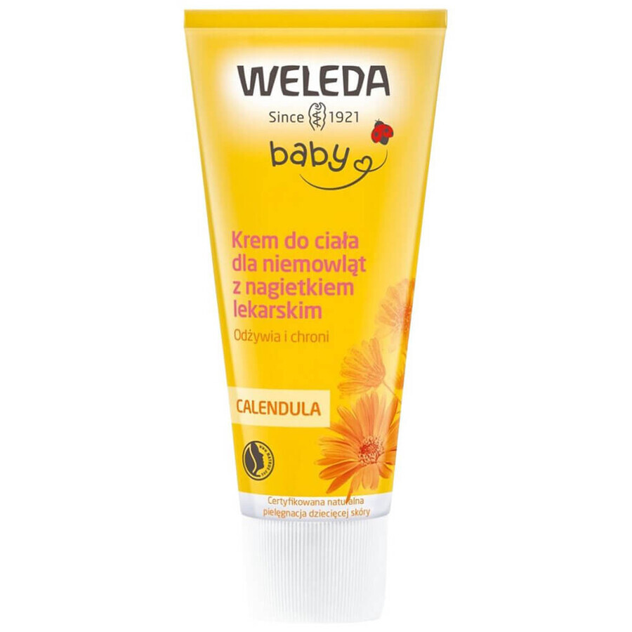 Weleda Calendula, body cream for children with calendula, 75 ml