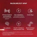 Apap Intenso 200 mg + 500 mg, 10 comprimidos recubiertos